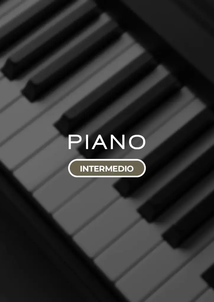 Curso piano intermedio - Plan mensual